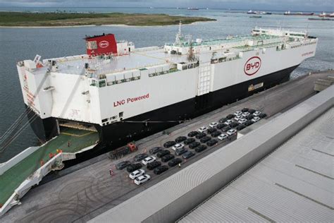 Navio Da BYD Chega Ao Brasil Pela Primeira Vez E Traz Mais De 5 Mil