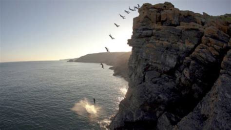 Lemming Jumping Off Cliff