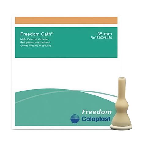 Coloplast Freedom Cath® Male External Catheter Large Adroit Medical Equipment