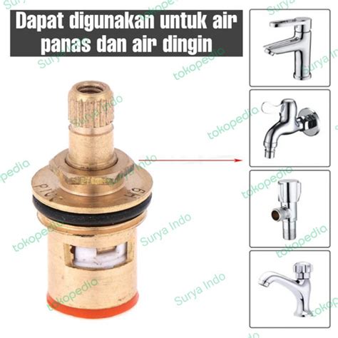 Jual JANTUNG KRAN AIR KUNINGAN 1 2 SPARE PART DALAM KERAN TEMBOK