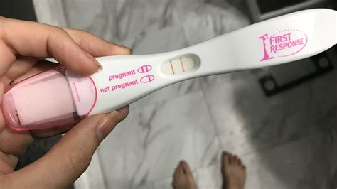 Live Pregnancy Test 10 DPO 1 2 Weeks Before Missed Cycle YouTube