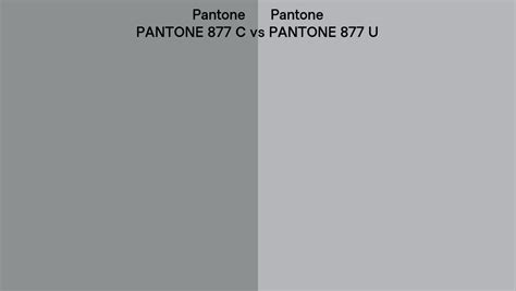 Pantone C Vs Pantone U Side By Side Comparison