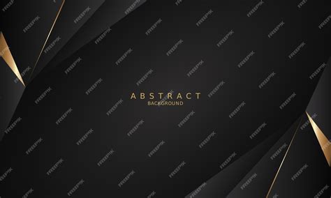 Premium Vector | Black background with a gold border and a black background