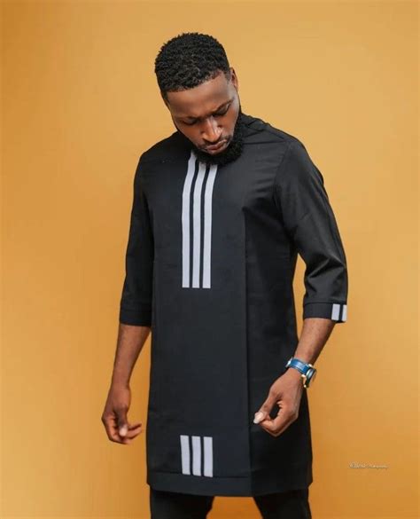 Three Quarter Sleeve Senator African Wear Styles For Men African