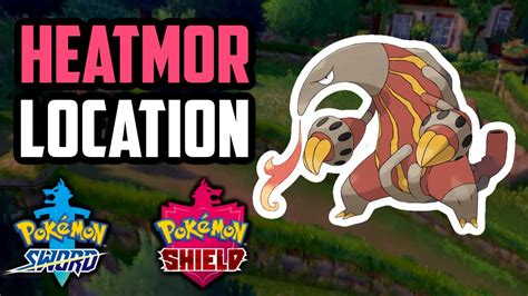 How To Catch Heatmor Pokemon Sword And Shield Youtube