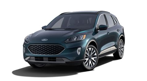 2020 Ford Escape Titanium Dark Persian Green 20l Ecoboost® Engine