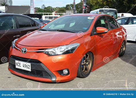 Toyota Vios At Bumper To Bumper Car Show In Pasay Philippines