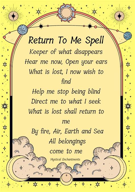 Return To Me Wicca Love Spell Real Love Spells Good Luck Spells Easy