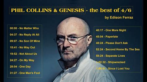 Phil Collins And Genesis The Best Of 4 6 T R I B U T E Youtube