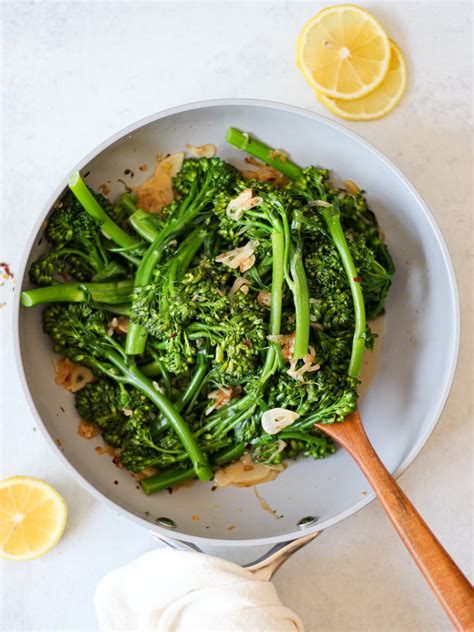 Easy Sautéed Broccolini Always Prefect Clean Foodie Cravings