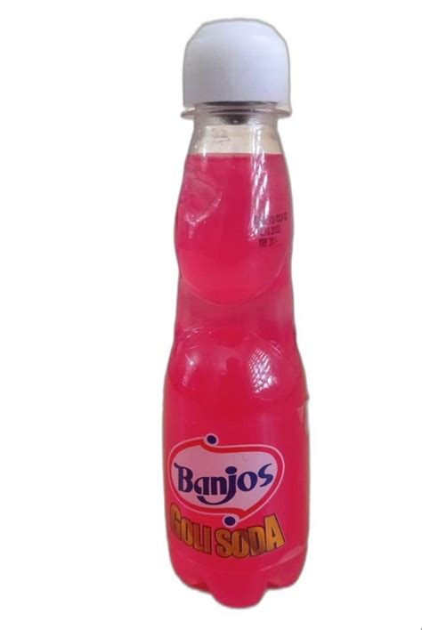 Soft Drink Banjos Strawberry Goli Soda Liquid Packaging Type Bottle