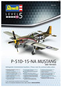 Manual Revell Set Airplanes P D Na Mustang