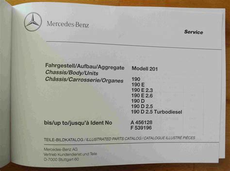 Mb Neuteile Ersatzteilkatalog Bildkatalog Teilekatalog Mercedes Benz