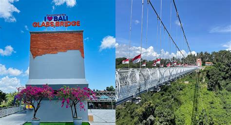 Bali Glass Bridge Jembatan Kaca Terpanjang Di Indonesia Bookingtogo