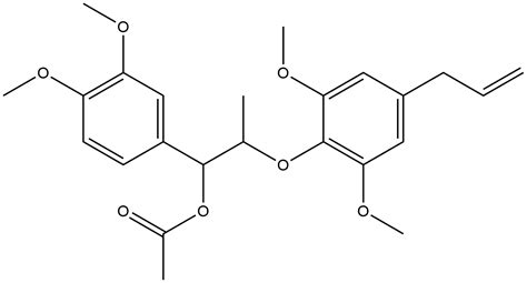 Benzenemethanol α 1 2 6 dimethoxy 4 2 propen 1 yl phenoxy ethyl 3