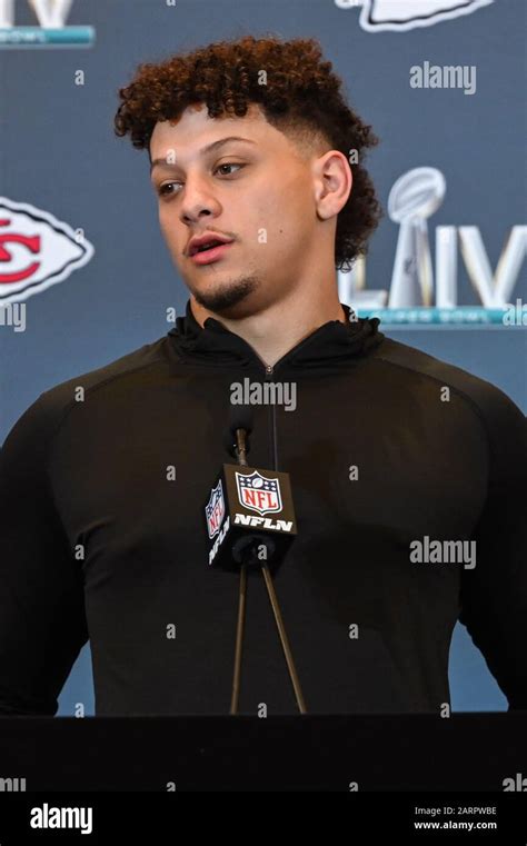 Patrick mahomes super bowl 2020 hi-res stock photography and images - Alamy