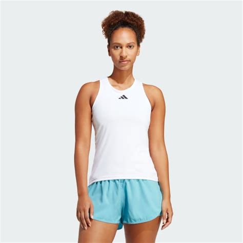 Adidas Club Tennis Tank Top White Adidas Uk