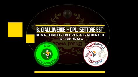 ROMA TORNEI INVERNALE 2022 23 C8 OVER 40 RS 15 GG B