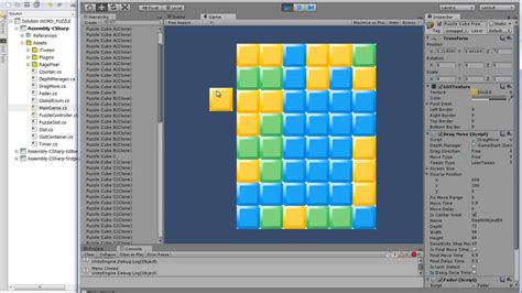 Unity3d Basic Puzzle Game Structure 1 Week Learning YouTube