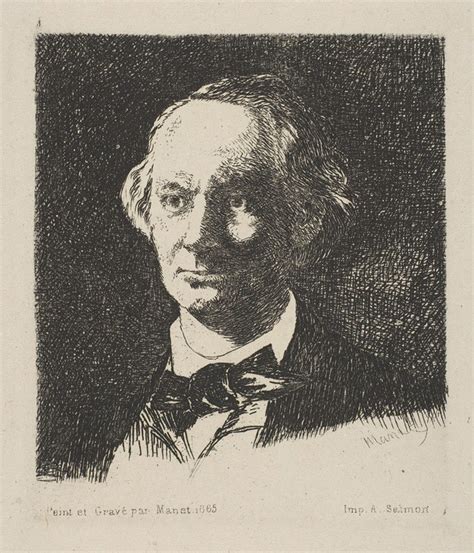 Portrait of Charles Baudelaire by Édouard Manet Artvee