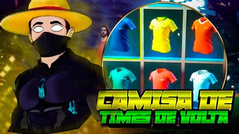 FREE FIRE AO VIVO VOLTARAM AS CAMISAS DE TIME CODIGUIN LIVE