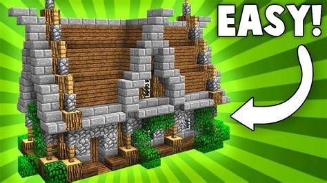 Stylish & Compact Medieval House! - Minecraft Tutorial - Trap