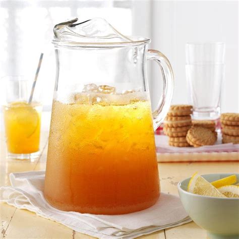 Lemonade Iced Tea Recipe Fair Food Recipes Iced Tea Recipes