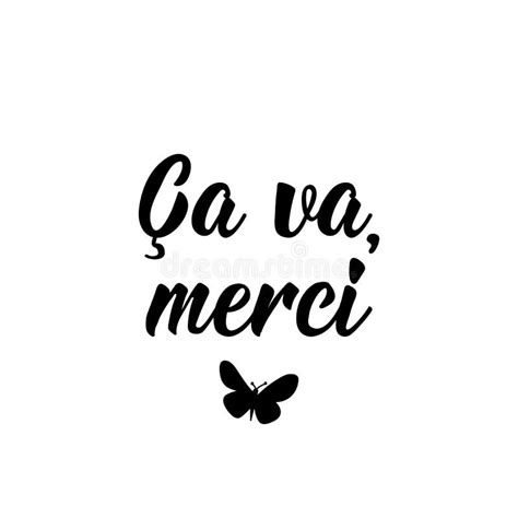 Merci Thank You Lettering Card Translation From French Thank You