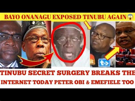 Peter Obi Atiku Tinubu Shocked Over Big SËCRETS LEAKED By Bayo