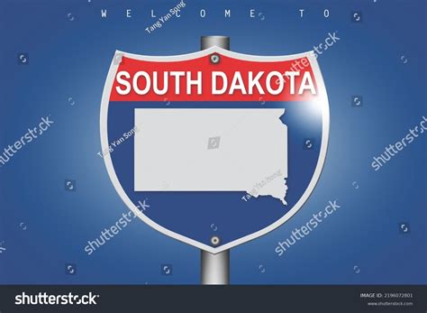 90 South Dakota Map Highway Images, Stock Photos & Vectors | Shutterstock