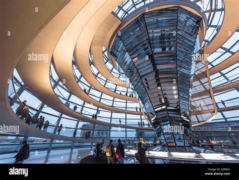 Impressive Bundestag Dome architecture by Norman Foster Stock Photo - Alamy