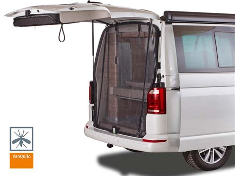 Vanquito Mosquito Net For Vw T5t6t61 With Zip For Rear Door Tailg