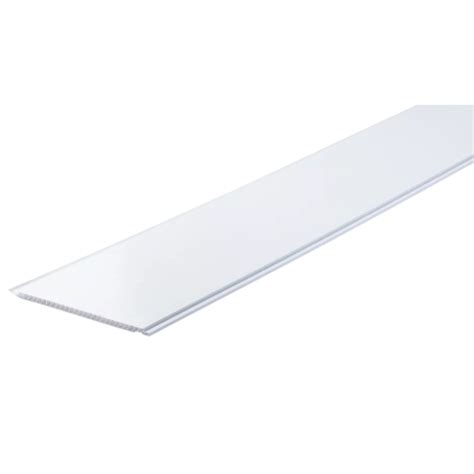 Forro Araforros Em PVC Pratic Liso Branco 600cm X 20cm X 8mm