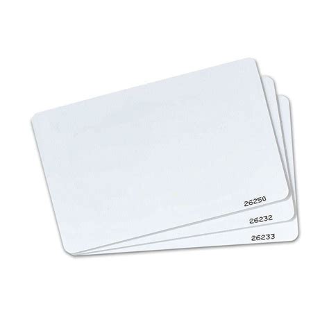 Tarjeta Rfid Khz Zkteco Id Card Thick Eco Teknnos