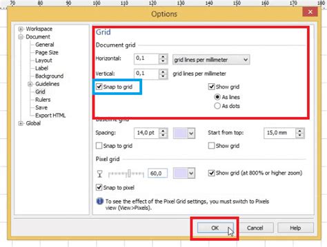 Cara Menambahkan Garis Bantu Grid Pada Corel Draw Inwepo