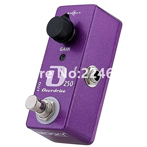 Mosky Mini D Overdrive Pedal Electric Guitar Effect Pedal With True