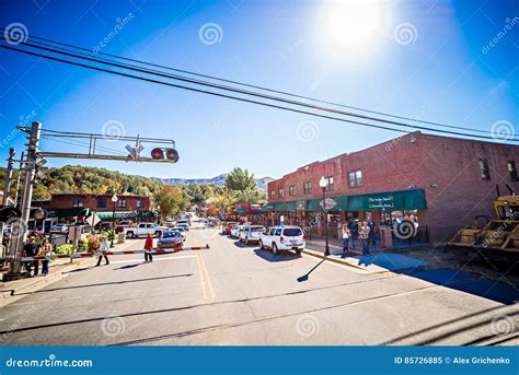 Bryson City Nc October 23 2016 Great Smoky Mountains Train R