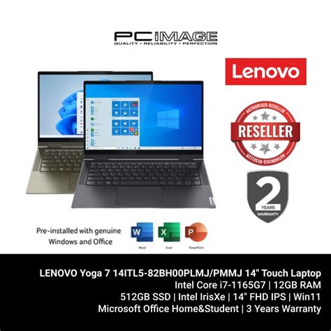 LENOVO Yoga 7 14ITL5 82BH00PLMJ PMMJ 14 Touch Laptop PC Image