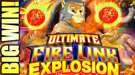 ★big Win★ One Hot Monkey 🐵 Ultimate Fire Link Explosion Slot Machine