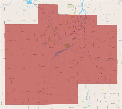 Michigan Saginaw County - AtlasBig.com