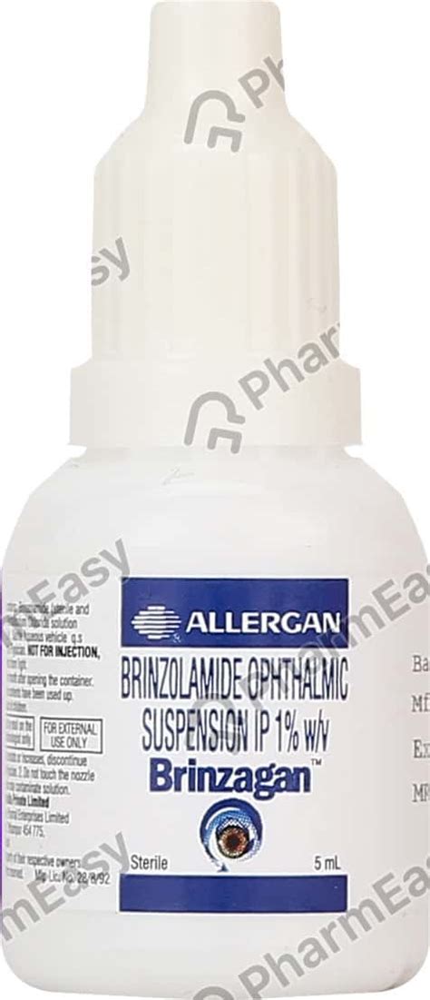 Brinzagan 1 Wv Eye Drop 5 Uses Side Effects Price And Dosage