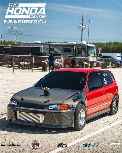 Eg Hatch Drag Honda Civic Drag Racing Honda