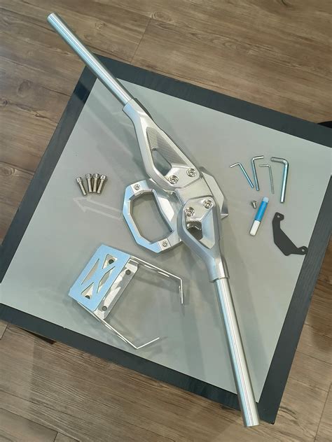 Handle Bar Handlebar Naked CNC Yamaha Xmax 250 2017 2023 Colour Chrome