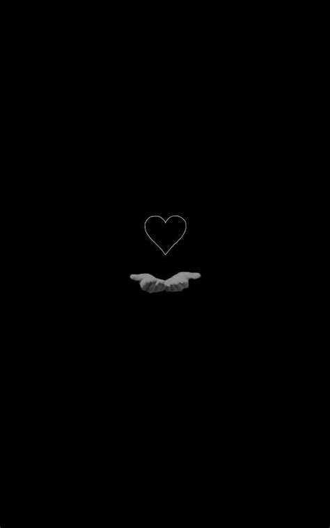 [100+] Aesthetic Black Heart Wallpapers | Wallpapers.com