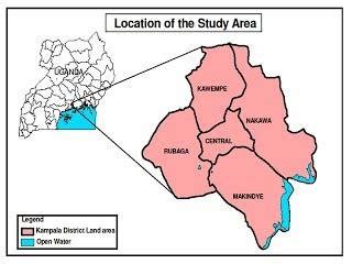 Kampala City Map