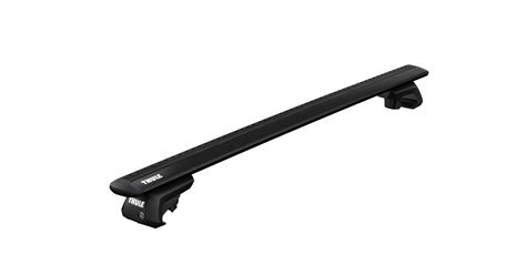 Thule Evo Raised Rail WingBar Evo Black Taakkateline Mustilla