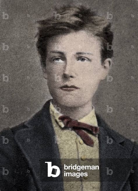 Image Of Arthur Rimbaud French Poet And Adventurer Portrait Of