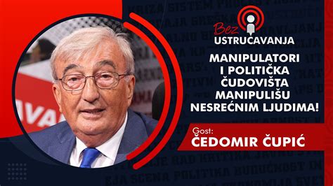 Bez Ustru Avanja Edomir Upi Manipulatori I Politi Ka Udovi Ta