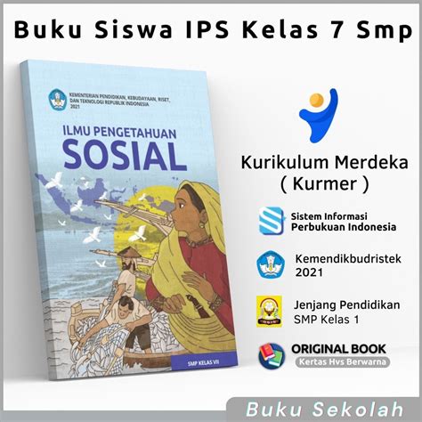 Jual Buku Paket Pelajaran Ips Kelas 7 Vii Smp Mts Kurikulum Merdeka Belajar Kurmer Kumer Untuk