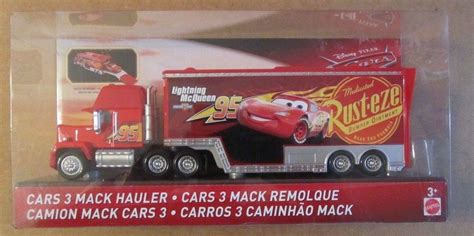 Mattel Disney Pixar Cars Mack Hauler Rust Eze Racing Center Hot Sex Picture